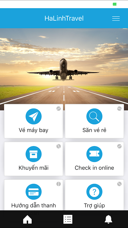 Ứng dụng Săn Vé Máy Bay Giá Rẻ Online - Ha Linh Travel
